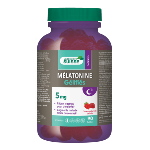 Mélatonine Gélifiés 5 mg